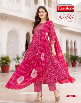 Taniksh surbhi vol 2 anarkali kurti online wholesaler